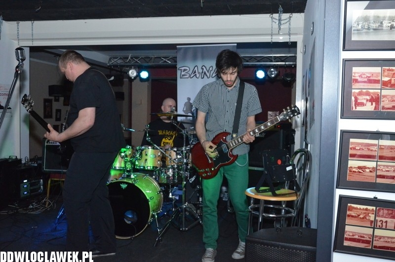 Koncert zespołu rockowego Banau w Garage Hotel