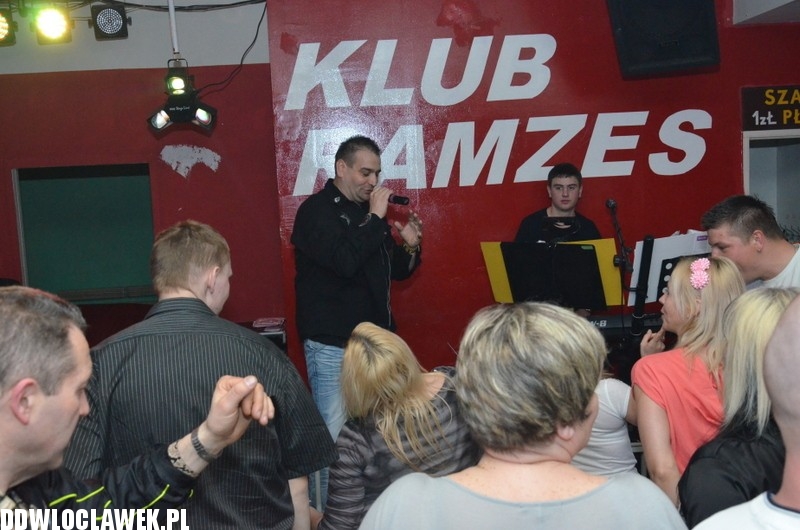 Model M.T. w klubie Ramzes 20.04
