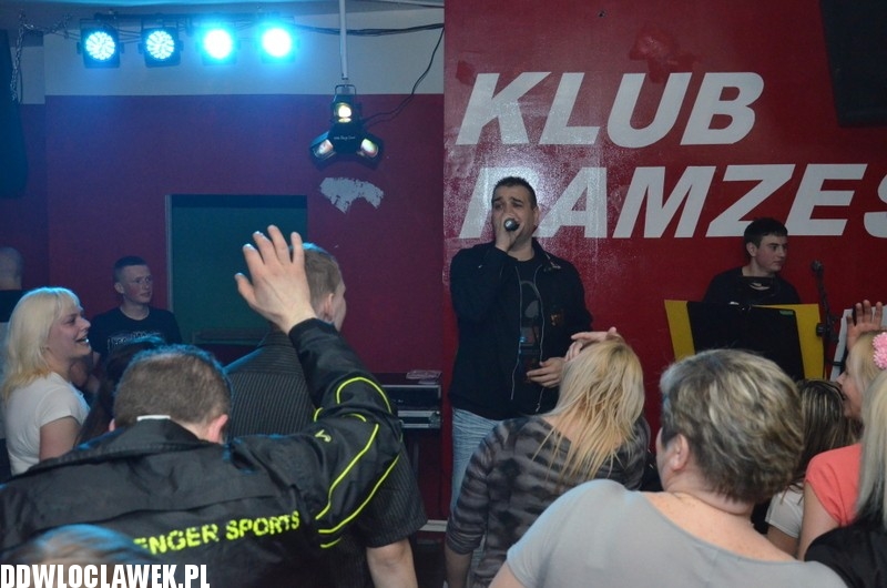 Model M.T. w klubie Ramzes 20.04