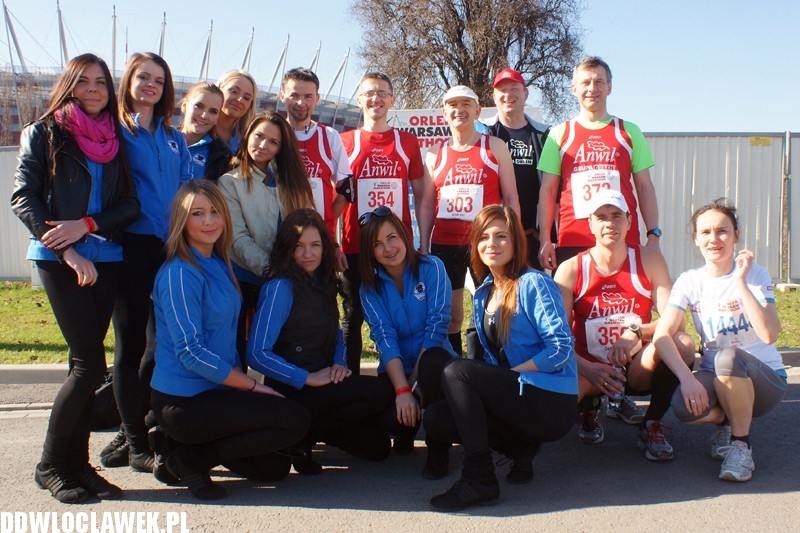 Anwil Dance Team na Orlen Warsaw Marathon