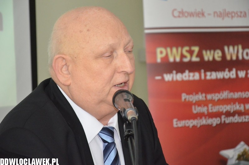 Wykład Józefa Oleksego we włocławskiej PWSZ