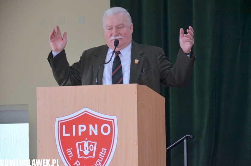 Wizyta prezydenta Lecha Wałęsy