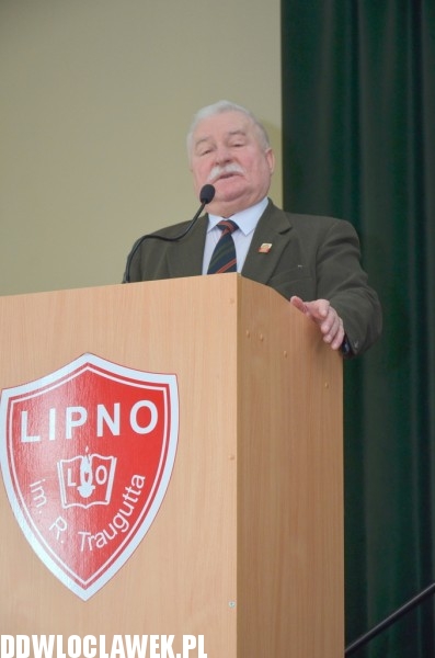 Wizyta prezydenta Lecha Wałęsy