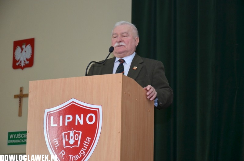 Wizyta prezydenta Lecha Wałęsy