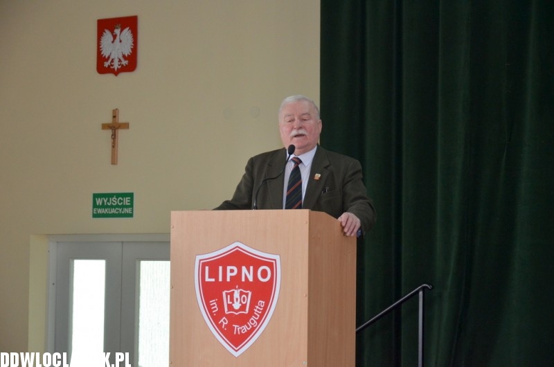 Wizyta prezydenta Lecha Wałęsy