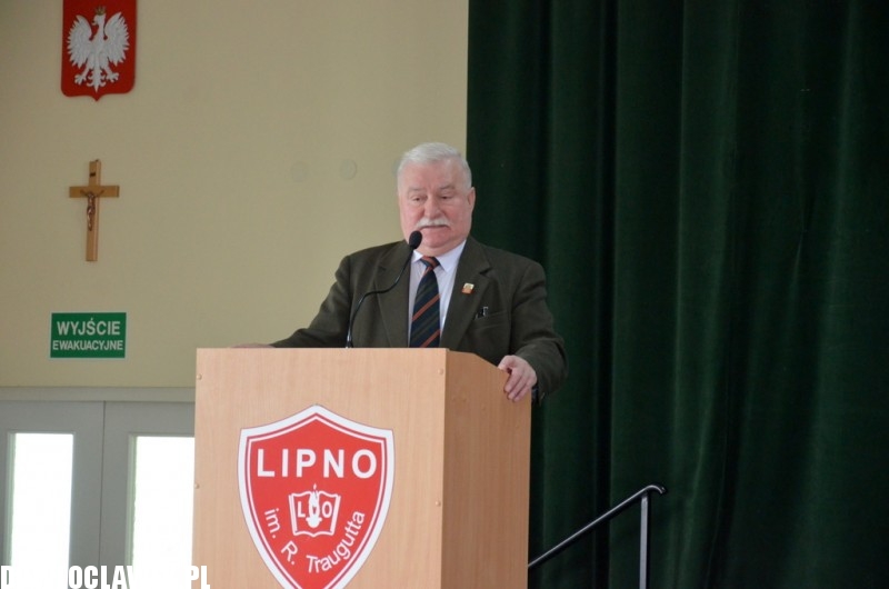 Wizyta prezydenta Lecha Wałęsy