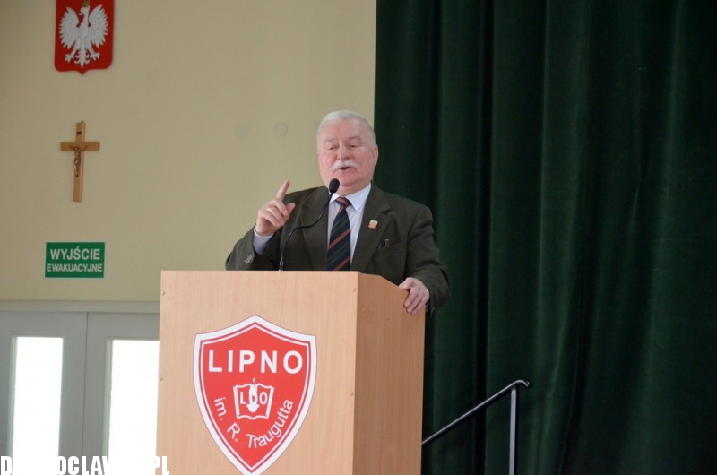 Wizyta prezydenta Lecha Wałęsy