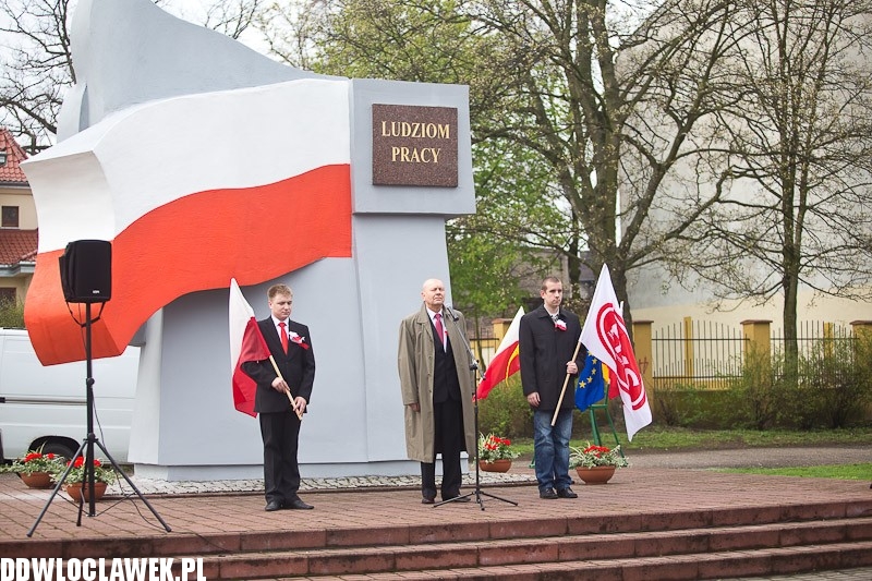 Obchody Święta Pracy: Uroczystość na bulwarach