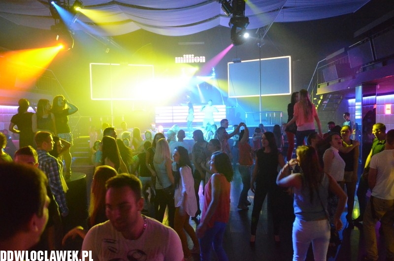 Weekend we Włocławku juwenalia w Million Club