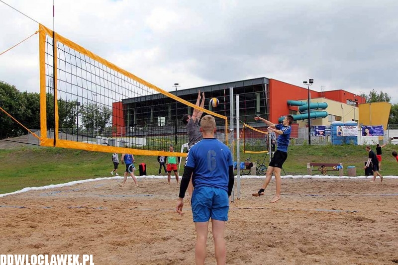 Turniej siatkówki plażowej z okazji juwenaliów