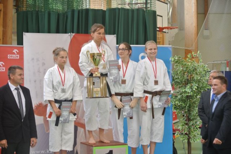 Włocławscy karatecy podczas mistrzostw Polski