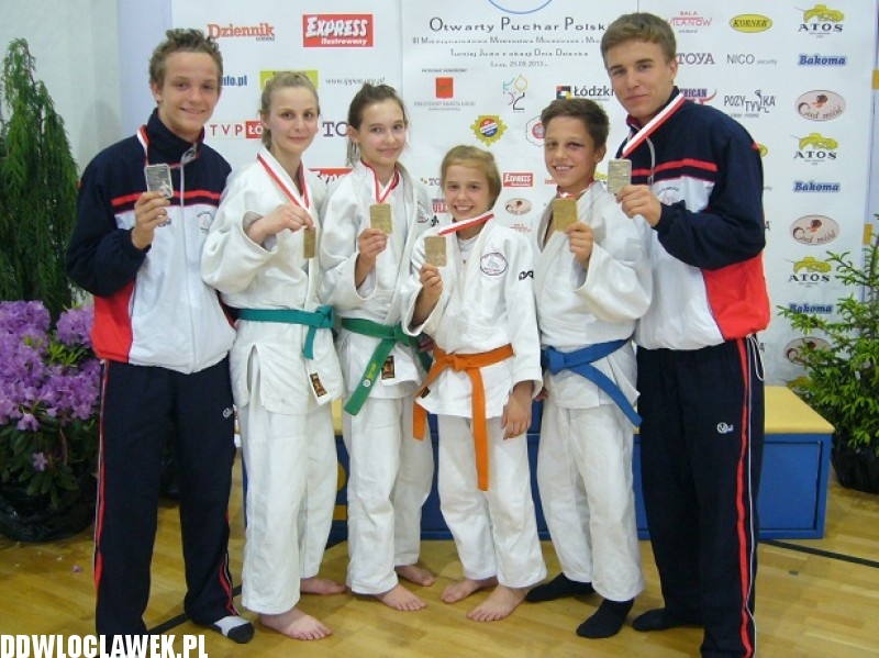 Włocławscy judocy podczas Pucharu Polski
