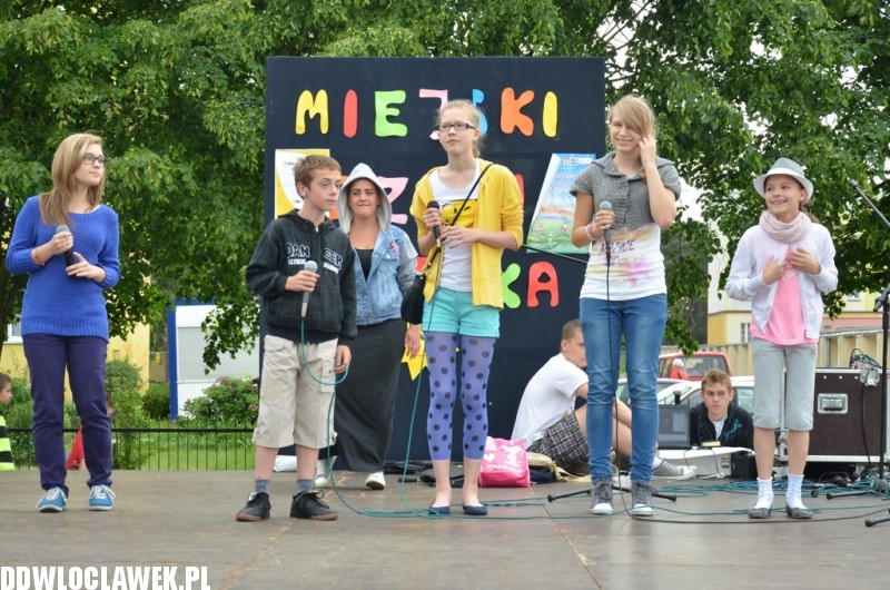 Miejski dzień dziecka przy ulicy Ostrowskiej