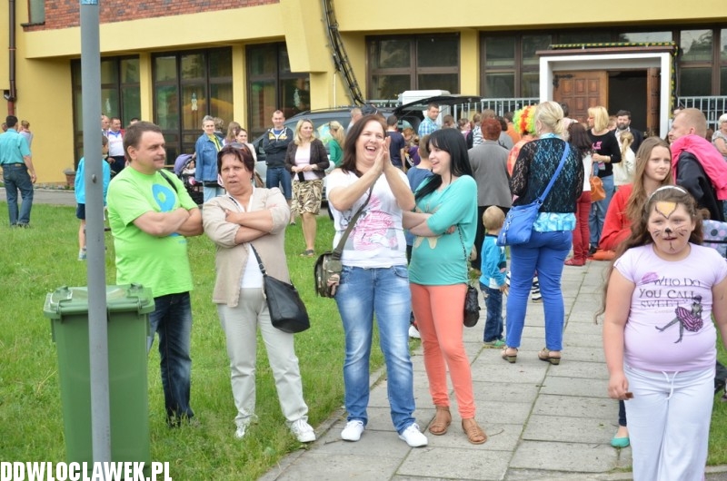 Miejski dzień dziecka przy ulicy Ostrowskiej