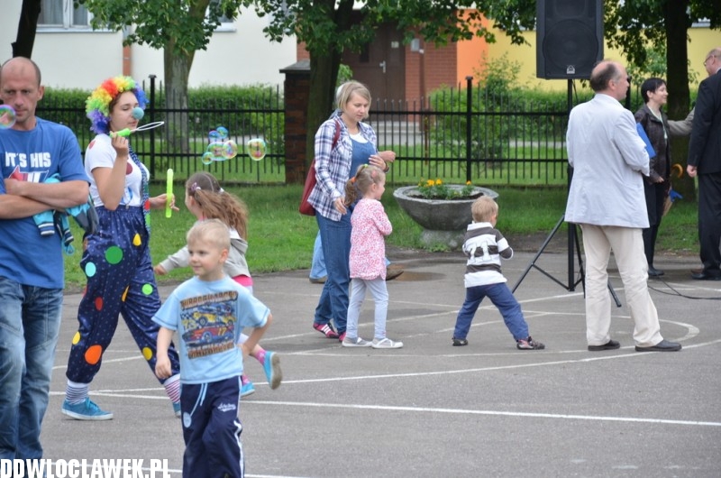 Miejski dzień dziecka przy ulicy Ostrowskiej