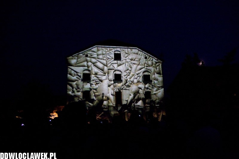 Dni Włocławka 2013: pokaz mappingu 3D na bulwarach