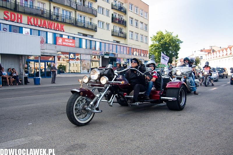 Dni Włocławka 2013: parada motocykli