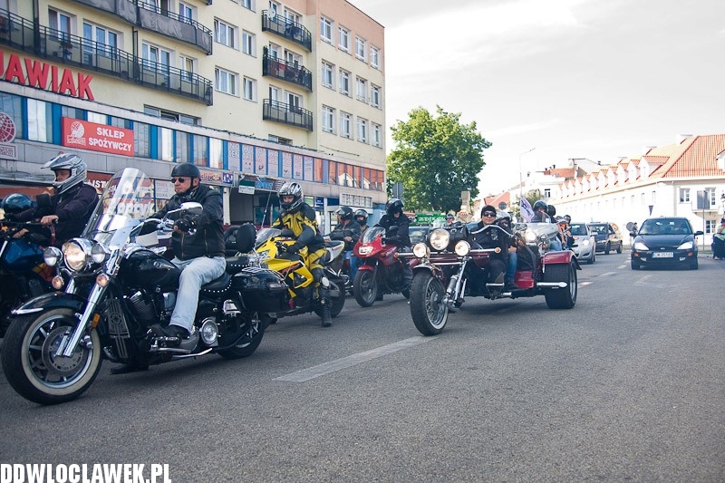 Dni Włocławka 2013: parada motocykli
