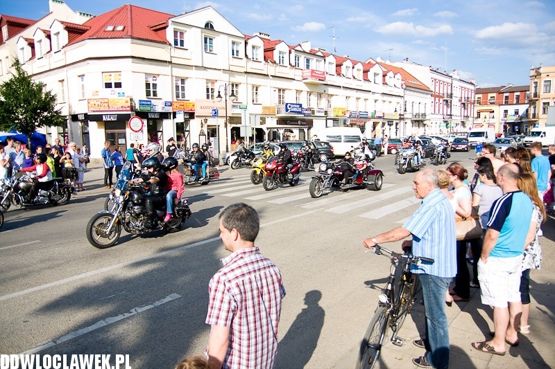 Dni Włocławka 2013: parada motocykli