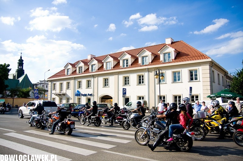 Dni Włocławka 2013: parada motocykli