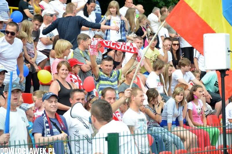 Oprawa spotkania GKS-u Łokietek z LTP Lubanie