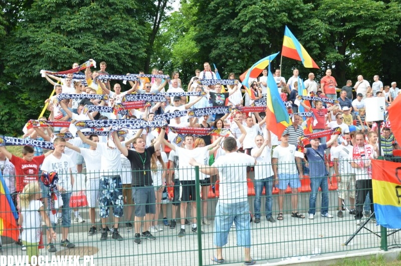 Oprawa spotkania GKS-u Łokietek z LTP Lubanie