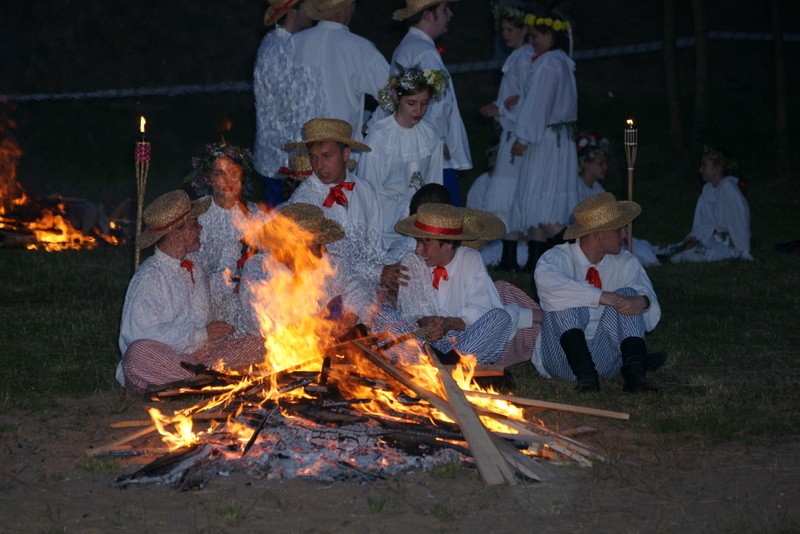 Pokazywały swoje wianki
