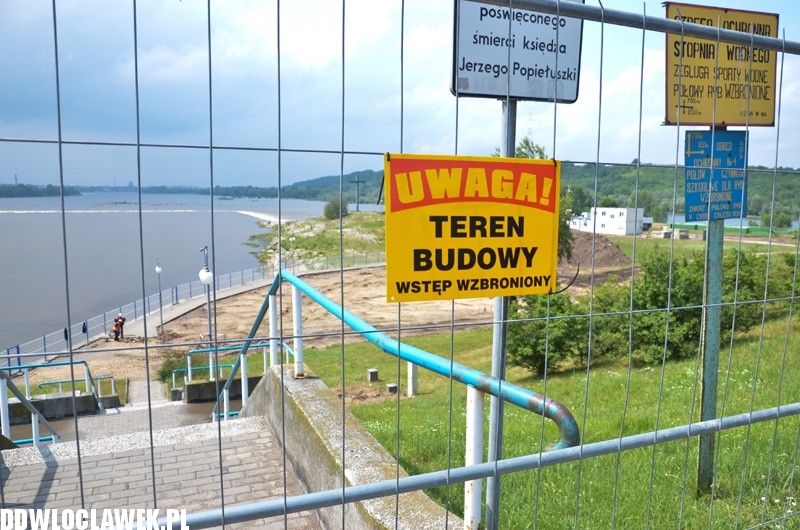Ruszył remont zapory wodnej we Włocławku