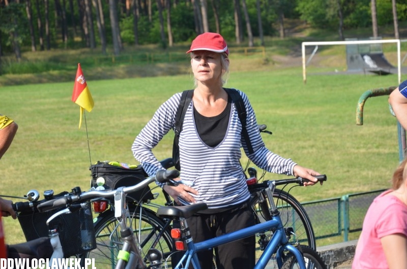 Rajd rowerowy z prezydentem do Osięcin