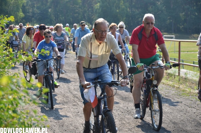 Rajd rowerowy z prezydentem do Osięcin