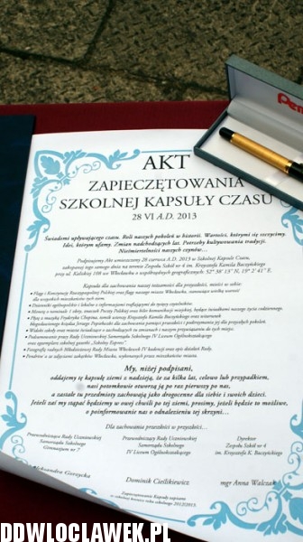 Na Południu zakopano kapsułę czasu