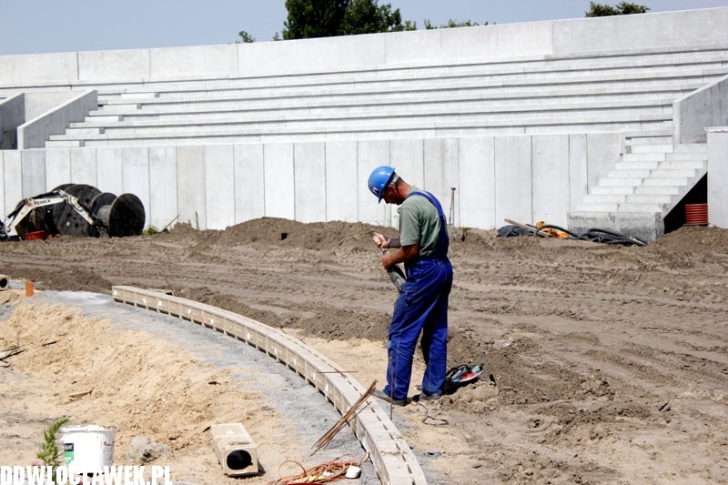 Rośnie włocławska arena lekkoatletyczna
