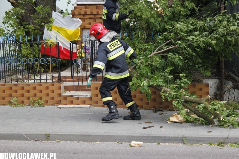 Silny wiatr hulał na Długiej. Co zniszczył?