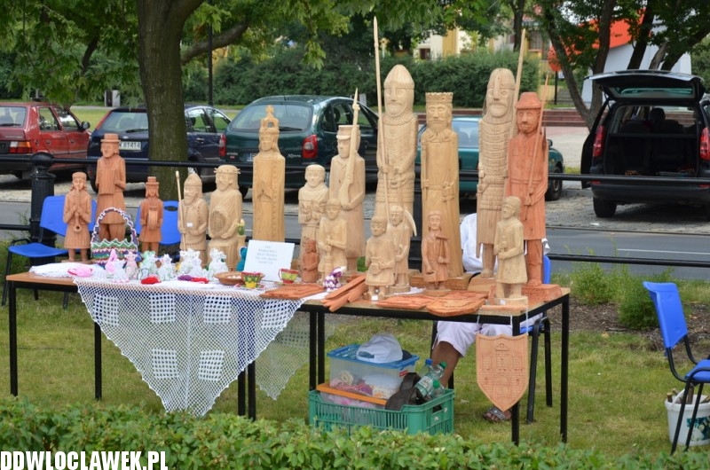 Upalna niedziela na włocławskich bulwarach