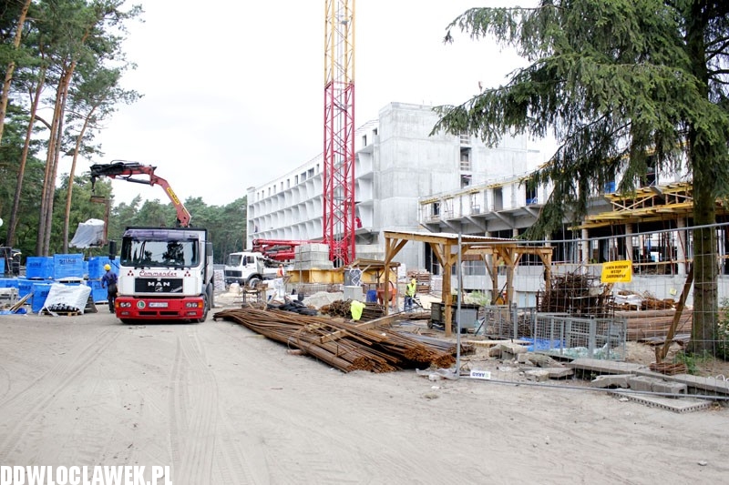 Trwa rozbudowa Uzdrowiska Wieniec