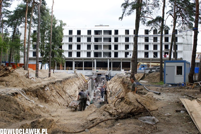 Trwa rozbudowa Uzdrowiska Wieniec