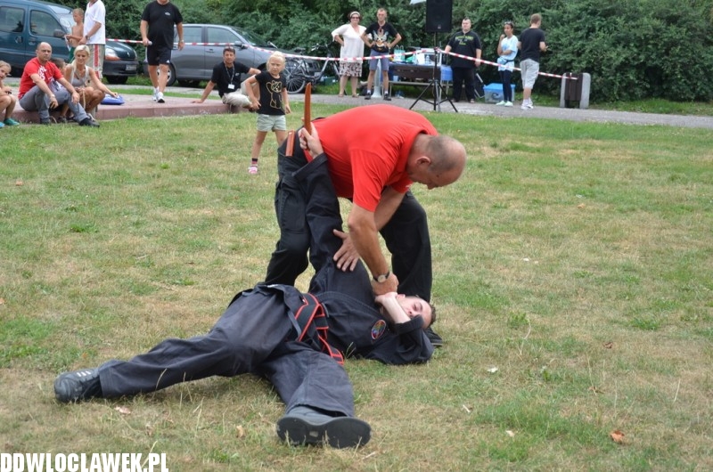 Zjeżdżalnia wodna na włocławskich bulwarach