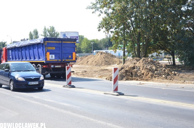 Remont drogi krajowej nr 1 we Włocławku