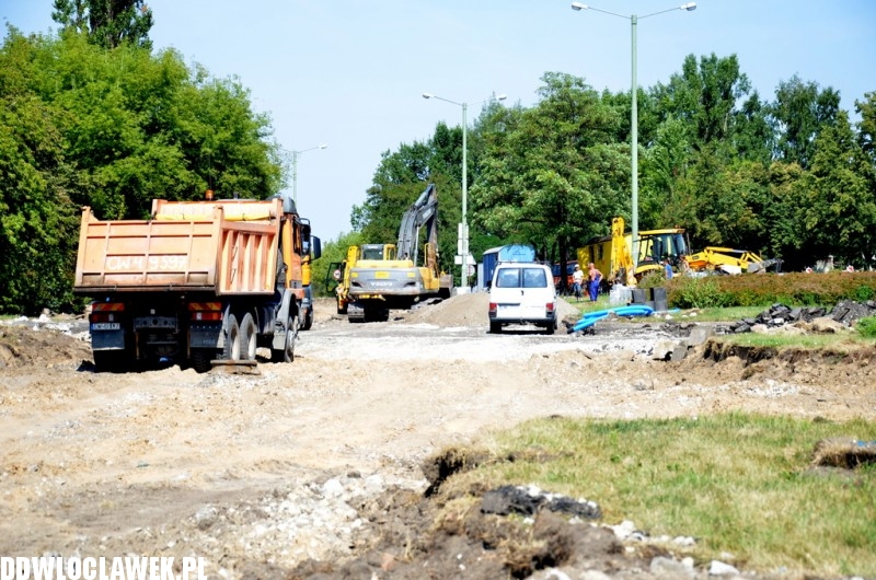 Remont drogi krajowej nr 1 we Włocławku