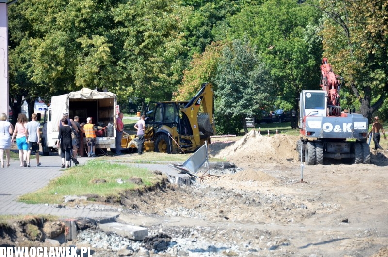 Remont drogi krajowej nr 1 we Włocławku