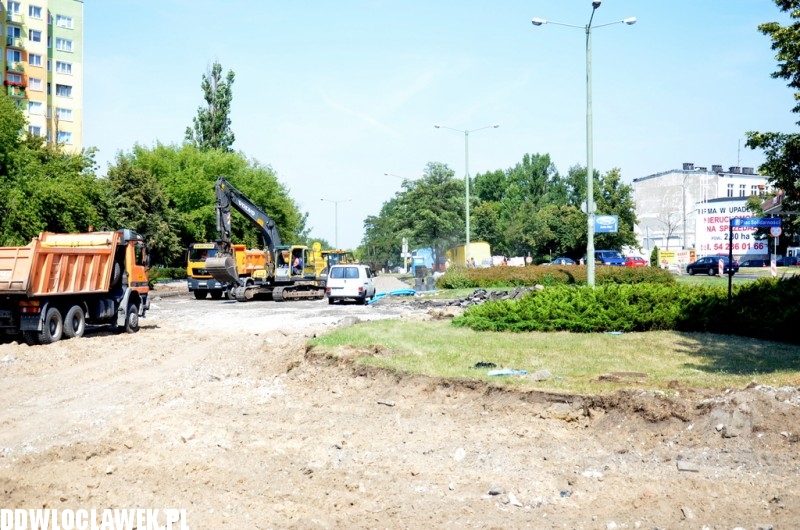 Remont drogi krajowej nr 1 we Włocławku