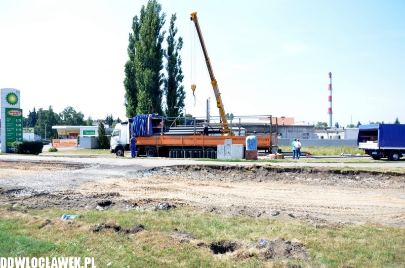Remont drogi krajowej nr 1 we Włocławku