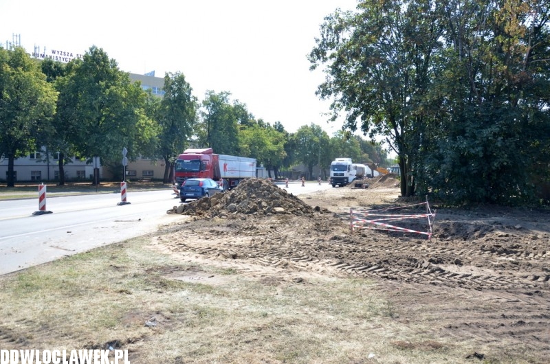 Remont drogi krajowej nr 1 we Włocławku