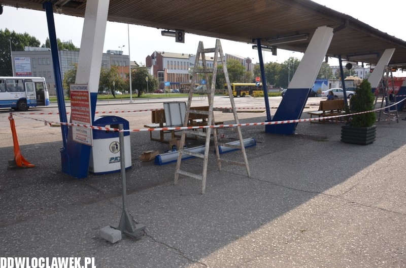Remontują dworzec PKP-PKS