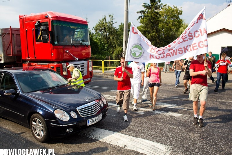 Mieszkańcy zablokowali ruch w Brześciu Kujawskim