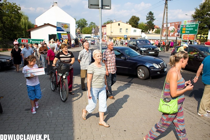 Mieszkańcy zablokowali ruch w Brześciu Kujawskim