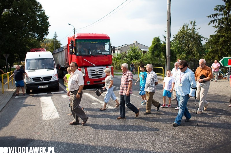 Mieszkańcy zablokowali ruch w Brześciu Kujawskim