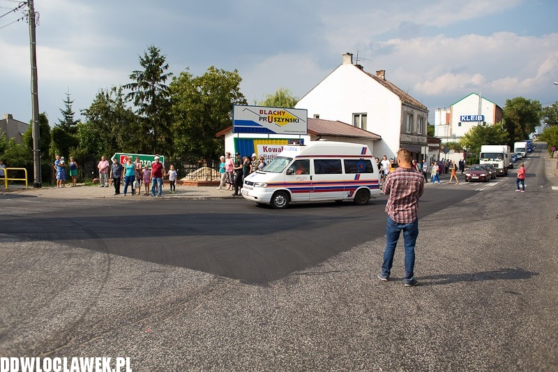 Mieszkańcy zablokowali ruch w Brześciu Kujawskim