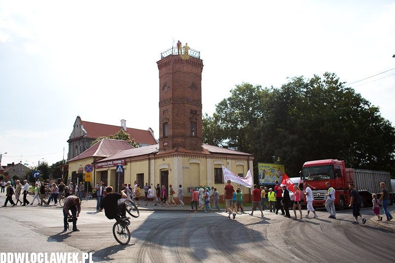 Mieszkańcy zablokowali ruch w Brześciu Kujawskim