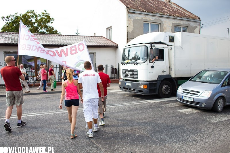 Mieszkańcy zablokowali ruch w Brześciu Kujawskim
